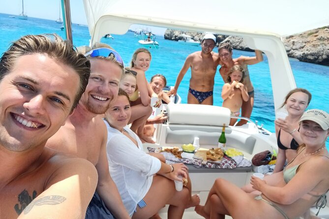 Favignana inflatable boat tour, wine tasting, snorkeling and relaxation - Cala Rossa: quick snorkel time with clear-water payoff