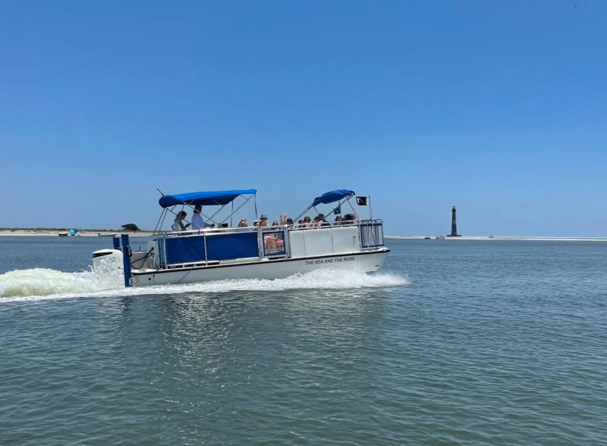 Folly Beach: Sunset Dolphin Boat Tour to Morris Island - Boarding at 83 Center St and how the 2 hours actually feel