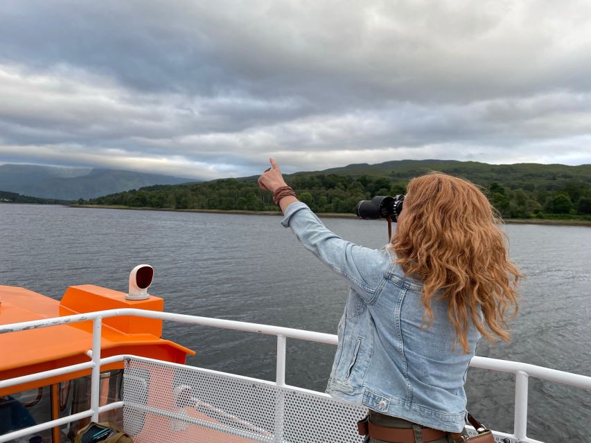 Fort William: Seal Island Boat Tour - Caledonian Canal entrance, Corpach timber yard, and the MV Dayspring shipwreck