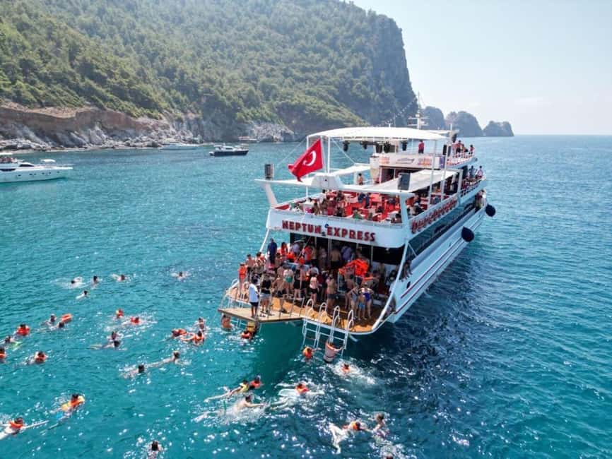From Alanya: Boat Tour with Unlimited Soft Drinks and Lunch - Ulas Beach and the Second Swim: More Water Time, Less Rush