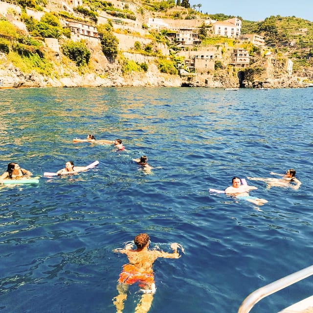 From Amalfi: Coast & Furore Fjord Boat Tour with Swim Break - Atrani, Minori, and Maiori: How the Towns Land Differently by Boat