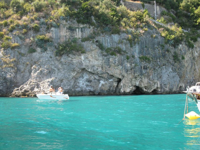From Amalfi: Day Trip to Capri Private Boat Tour with Drinks - Marina Piccola, Marina Grande, and the faraglioni magic