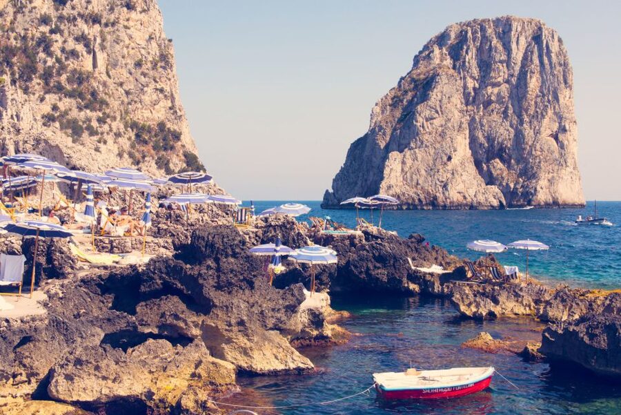 From Amalfi: Li Galli Islands and Capri Full-Day Boat Tour - Starting in Amalfi: meeting at Piazza Flavio Gioia