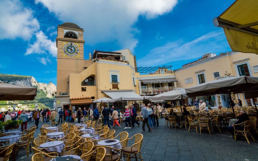 From Amalfi: Li Galli Islands and Capri Full-Day Boat Tour - Faraglioni swim and snorkeling: Capri’s signature rocks up close
