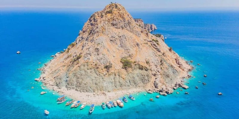 From Antalya/Kemer: Suluada Island Boat Trip with Sunset - From Antalya/Kemer to Adrasan: the drive that matters