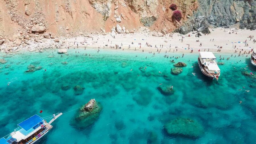 From Antalya or Kemer: Suluada Island Boat Trip with Lunch - What the Boat Day Looks Like: Swim Breaks, Bays, and Onboard Lunch