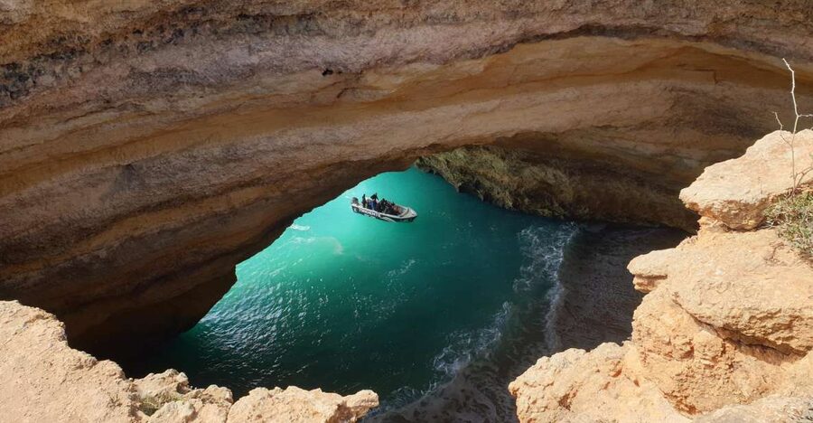 From Armação de Pêra: Benagil Caves and Beaches Boat Tour - Gear and comfort: coats, life-jackets, and a small group vibe