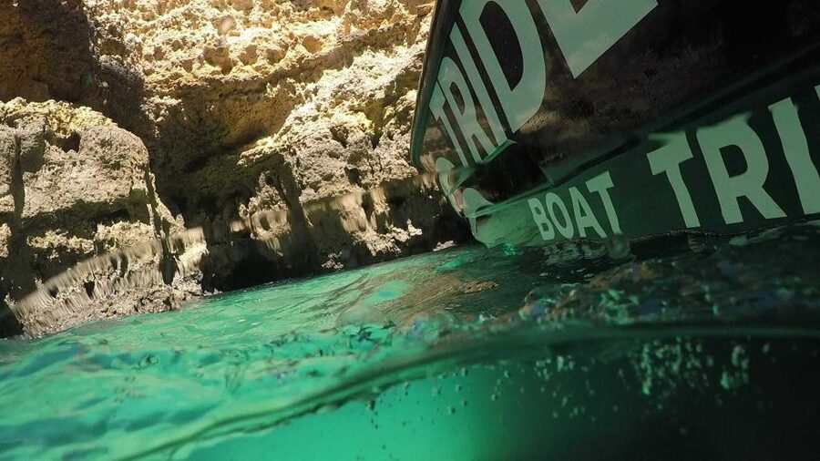 From Armação de Pêra: Benagil Caves and Beaches Boat Tour - The route before Benagil: beaches and caves you can’t reach by land