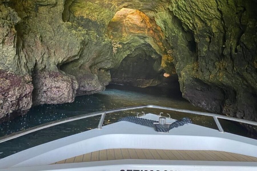 From Armação de Pêra: Sunset Boat Tour to Benagil Cave - Stop-by-stop: the cave-and-beach route that builds toward Benagil