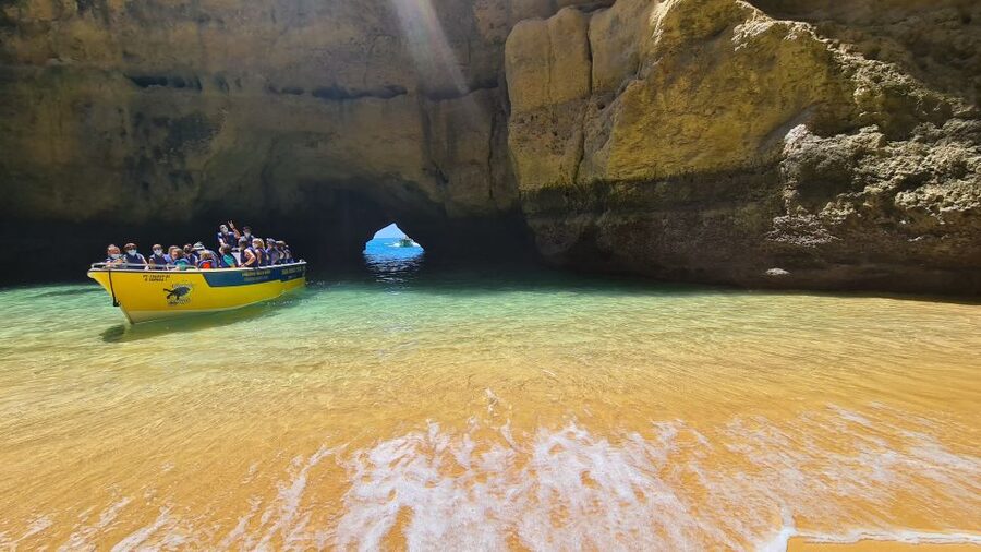 From Benagil: Coast Boat Tour with Benagil Cave - Tight entrances and the captain’s real job: staying calm in narrow rock