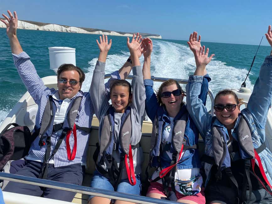 From Brighton: Seven Sisters Boat Tour - The Music Return to Newhaven: A Fun Ending, Not an Afterthought