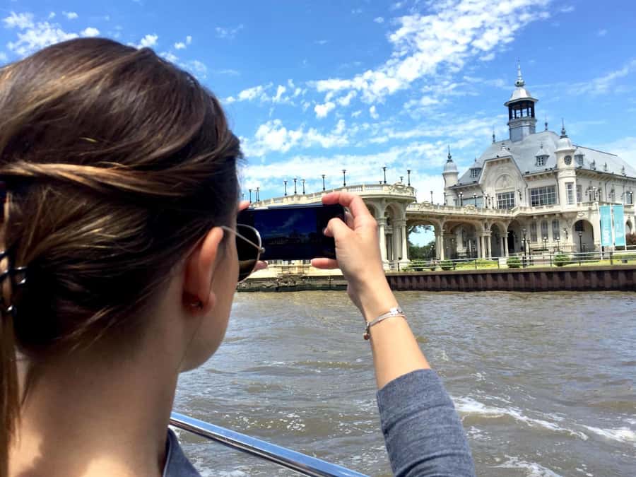 From Buenos Aires: Classic Tigre Delta Tour - Victorica Avenue and the Riverfront Walk: Quiet Gardens and Easy People-Watching