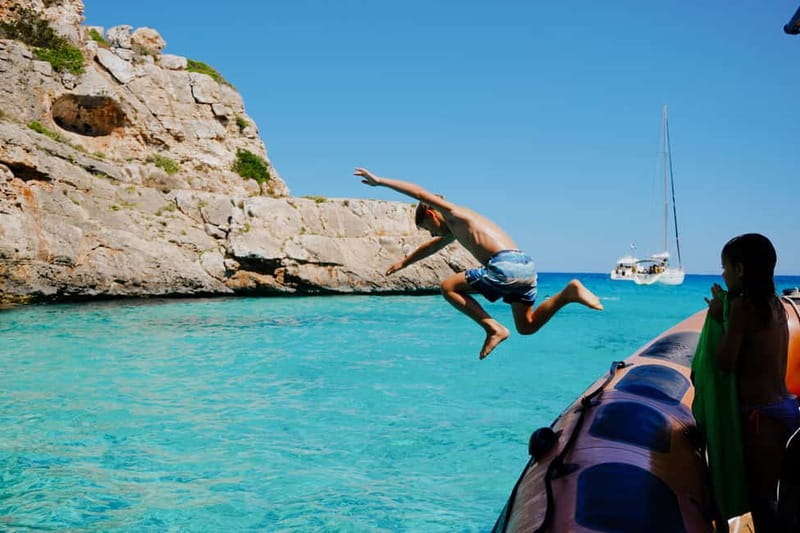 From Cala Figuera: Boat Tour to Cala Marmols & Caló de Moro - On board experience: skipper authority, small-group feel, and shade