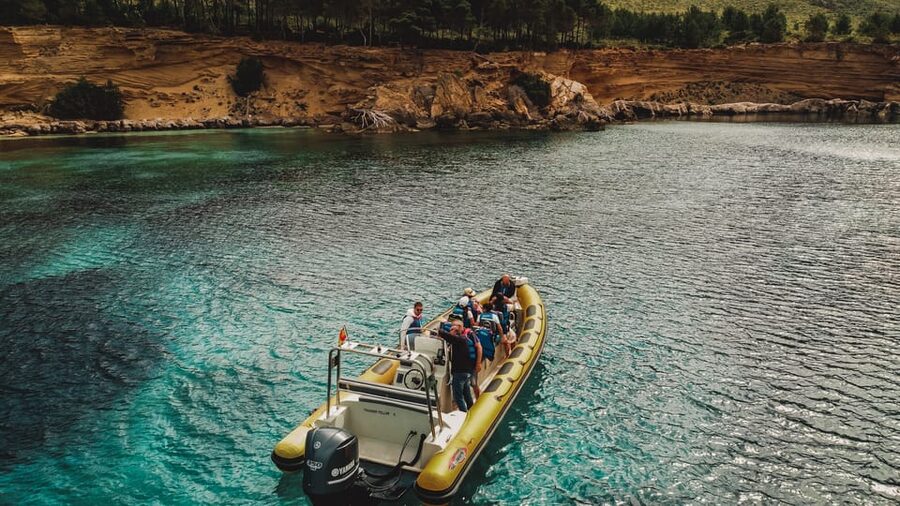 From Can Picafort: Dolphin Watching and Cave Boat Trip - The Speedboat Ride: Fun, Fast, and Sometimes Splashy