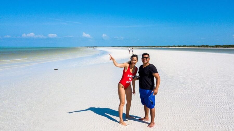 From Cancun or Puerto Morelos: Holbox Boat Tour with Lunch - Hoyo Negro Yalahau Cenote Swim: Nature Water Time Without the Museum Vibe