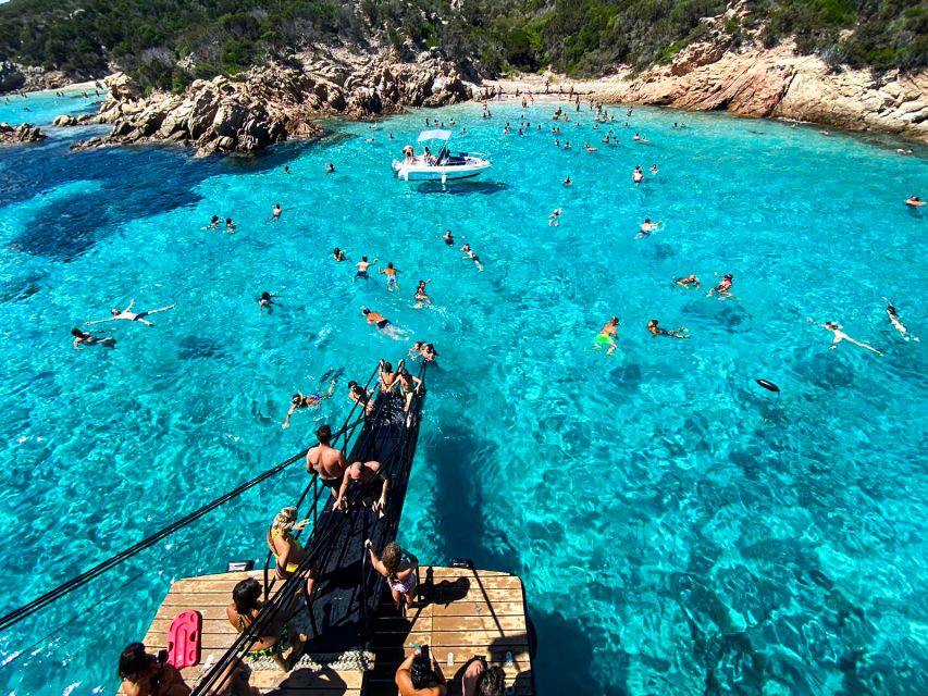 From Cannigione: La Maddalena Archipelago Boat Trip - Stop 1: Love Bay at Spargi (Cala dell’Amore) for real swim time