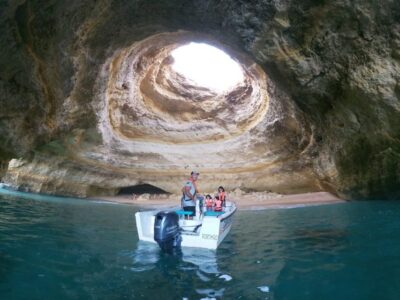 From Carvoeiro: Benagil Caves and Praia da Marinha Boat Trip - Getting Started at Carvoeiro Beach Square (And Avoiding the Usual Chaos)