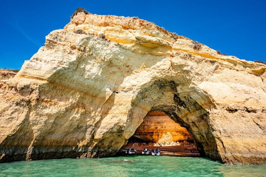 From Carvoeiro: Benagil Caves and Praia da Marinha Boat Trip - Praia da Marinha Arches: The Coast’s Most Dramatic Geometry