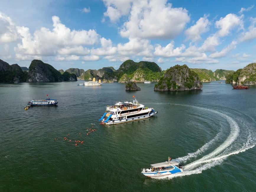 From Cat Ba: Lan Ha and Monkey Island Full Day Boat Trip - Lan Ha without the heavy crowds: what this route is really good at