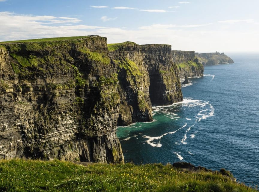 From Dublin: Cliffs of Moher, Boat Tour & Aillwee Cave - Visitor Centre and the cliff top walk: getting the best photos