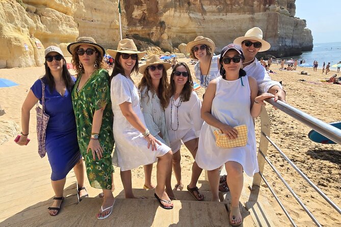From Faro: Boat trip to Benagil Cave & Arches of Praia da Marinha - Praia de Nossa Senhora da Rocha: tunnel beach time and a practical plan
