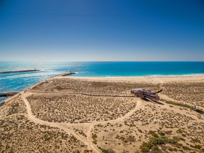 From Faro: Catamaran Boat Trip to Deserta Island with Stop - Porta Nova pier in Faro: how to find the right dock