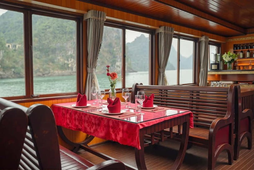 From Hanoi/Cat Ba: Lan Ha Bay Full-Day Boat Trip - Ba Trai Dao Beach: swimming, jumping, and fewer crowds