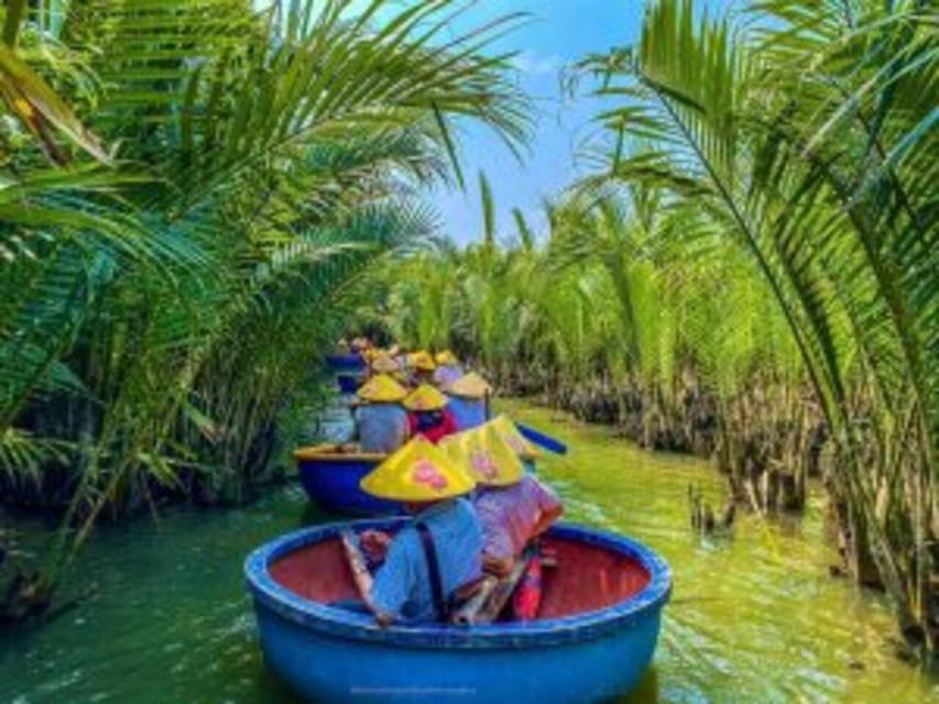 From Hoi An: Bay Mau Coconut Forest Bamboo Basket Boat Ride - The basket boat experience on the Thu Bon River