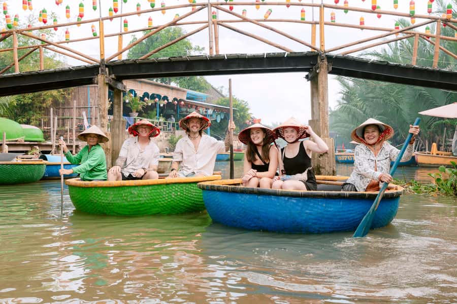From Hoi An: Market Tour, Basket Boat Ride and Cooking Class - Key highlights at a glance