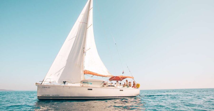 From Hvar: Boat Tour to Pakleni Islands on a Comfort Yacht - A clear 4-hour flow: safety, sailing time, then two anchor-and-swim stops