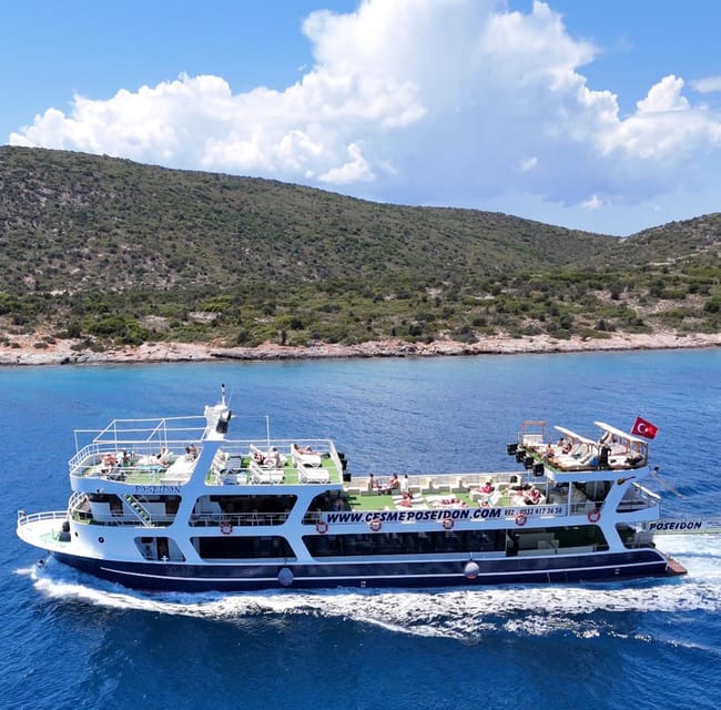 From Izmir: Full Day Boat Trip around Cesme with BBQ Lunch - The mid-trip islands: Coral, Paradise, Winter Bay, and Macri