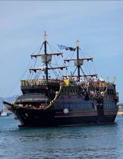 From Kos: 3-Island Boat Trip with BBQ & Water Slide - Pserimos Around Noon: Golden Sand, Clear Water, and One Hour to Linger
