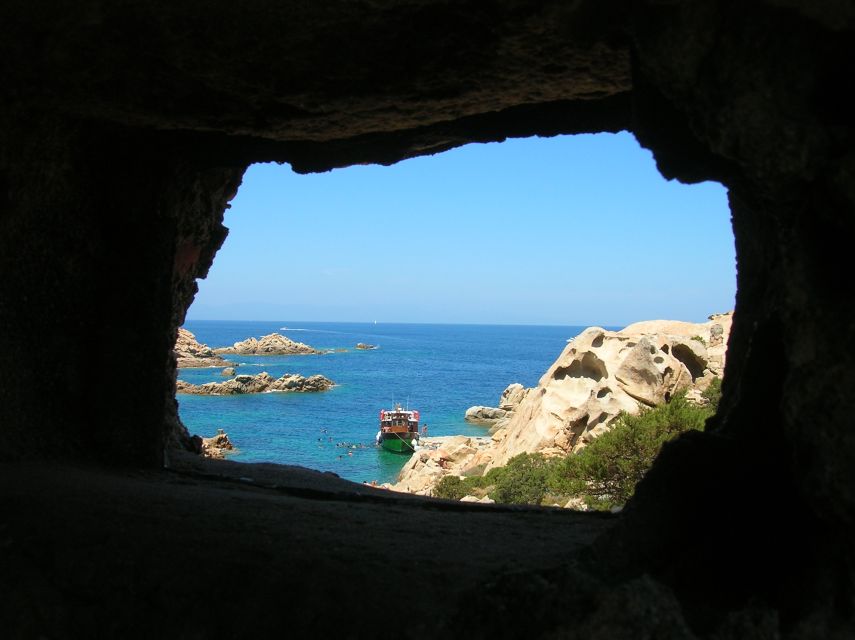 From La Maddalena or Palau: Archipelago Boat Tour - Candeo Fortress: Walk the Rocky Path, Then Cool Off