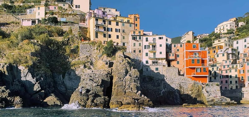 From La Spezia: Cinque Terre Boat Tour - Speedboat Back-Track: Mussel Farms and Possible Dolphins