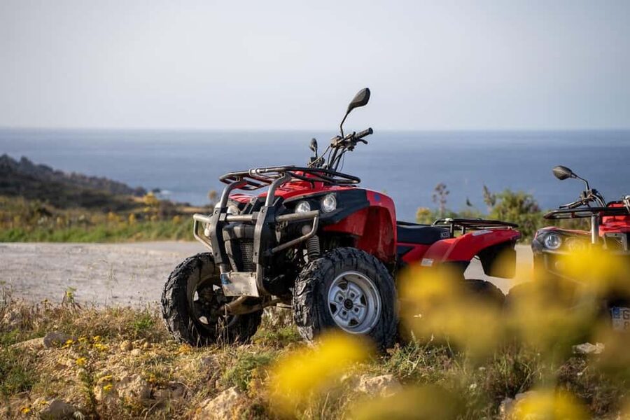 From Malta: Full-Day Gozo Quad Tour with Lunch and Boat Ride - Dwejra and Fungus Rock: Inland Sea Views Without the Included Boat