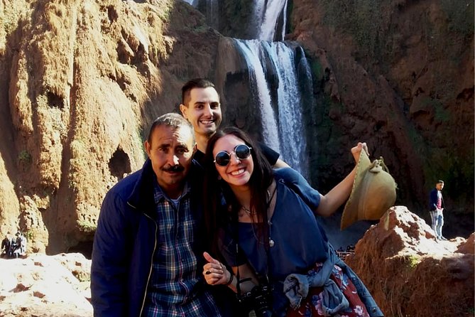 From Marrakech: Full-Day Tour to Ouzoud Waterfalls with Boat Trip - The boat ride in the basin: getting wet the easy way