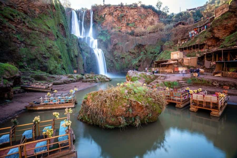 From Marrakech: Guided Ouzoud Waterfalls Tour with Boat Ride - Return drive: coffee at Tamlalte and the slow fade back to Marrakech