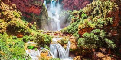 From Marrakech: Ouzoud Waterfalls Guided Hike and Boat Tour - The Marrakech drive: modern minibus, long day energy