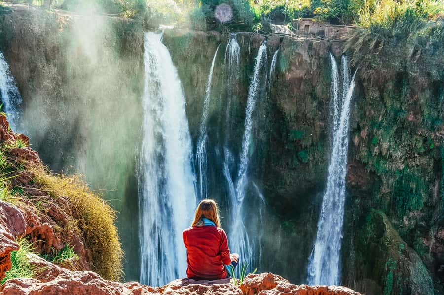 From Marrakech: Ouzoud Waterfalls Guided Hike and Boat Trip - Monkeys, sellers, and how to stay in control of your experience