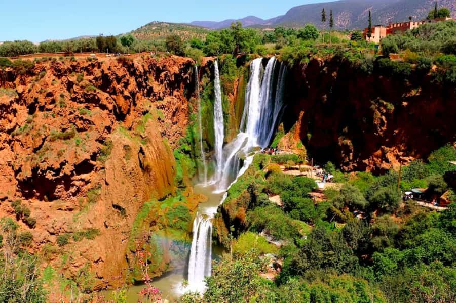 From Marrakech: Ouzoud Waterfalls Local Guided and Boat Ride - Swimming and Natural Pools: The Fun Option With One Caution