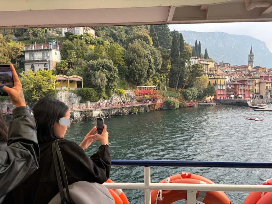 From Milan: Lake Como, Bellagio and Lugano with Boat Ride - The boat ride and ferry transfers: what’s included on the water