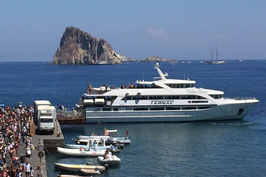 From Milazzo: Panarea and Stromboli Boat Trip by Night - Stromboli after dark: sunset, Sciara del Fuoco, and what “active” looks like from the sea