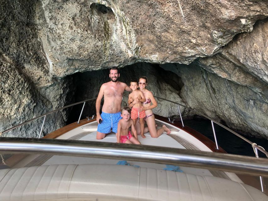 From Naples: Boat Tour to Capri Island with Aperitiv - Capri From the Water: Grotta Bianca, Grotta Verde, and Faraglioni Photos