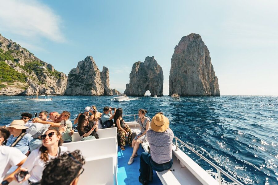 From Naples: Gulf of Naples & Capri Sightseeing Boat Tour - Faraglioni views and the Arch of Love: why boat time beats photos from shore