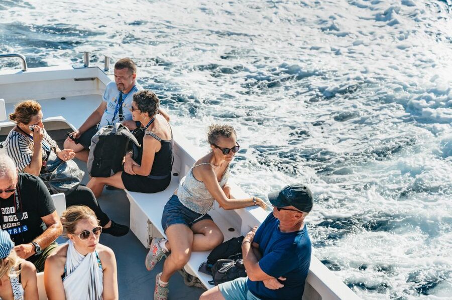 From Naples: Gulf of Naples & Capri Sightseeing Boat Tour - Gulf of Naples to Capri: the ferry-style start you actually need