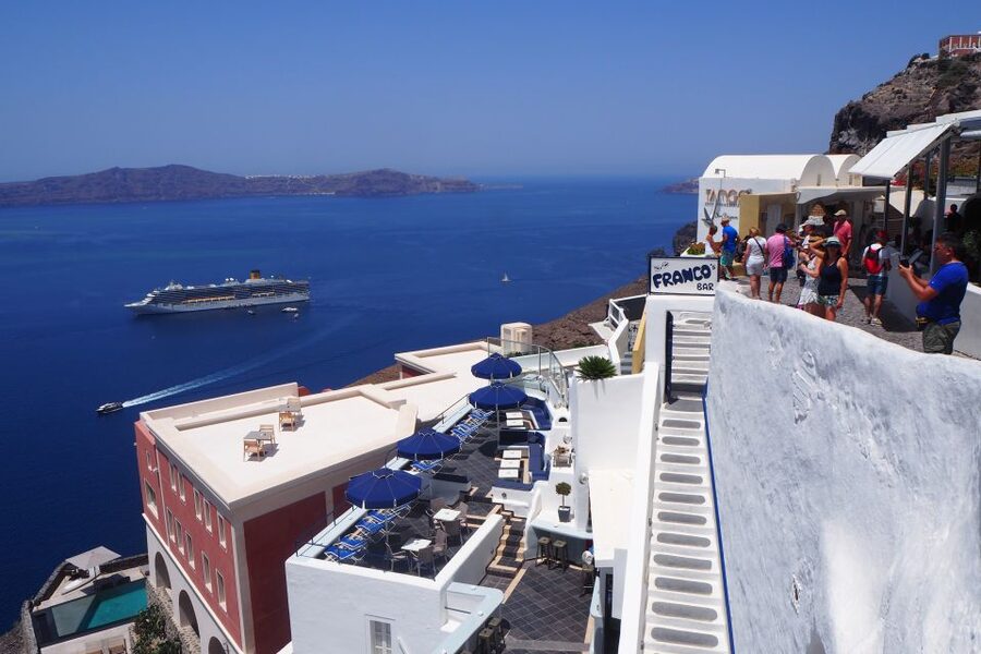 From Naxos: Full-Day Boat Trip to Santorini - Comfort, crowding, and the weather plan you should trust