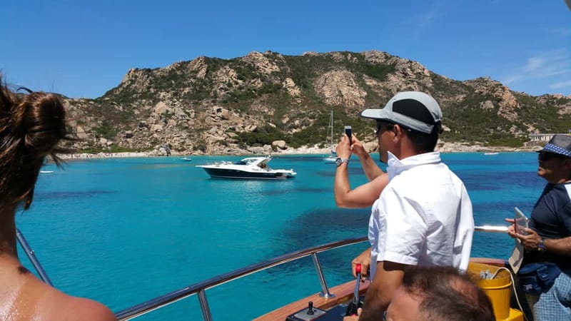 From Palau: 4 stops boat tour to La Maddalena archipelago - Santa Maria island: long beach time and an easy lunch rhythm
