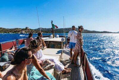 From Palau/La Maddal: Boat Tour of La Maddalena Archipelago - The Morning Cruise: Forts, Towers, And The Old NATO Presence