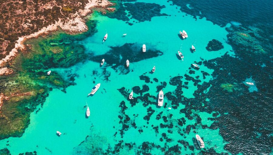 From Palau: La Maddalena Archipelago Boat Tour with Pasta - Budelli natural pools and Rosa Beach photos: postcard time without the long wait