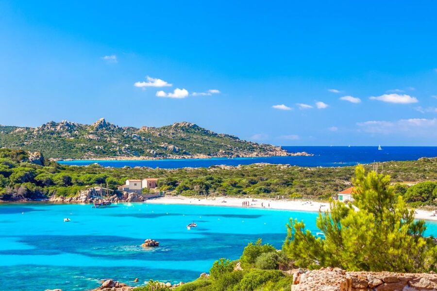 From Palau: La Maddalena Archipelago Boat Tour with Pasta - Live commentary and crew energy on the Jasmine 3